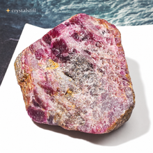 Load image into Gallery viewer, Natural Ruby Rough Stone | Raw Red Corundum Crystal Specimen