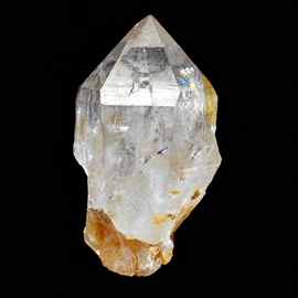 #320 Himalayan Smoky Quartz Point with Rainbows — 89mm